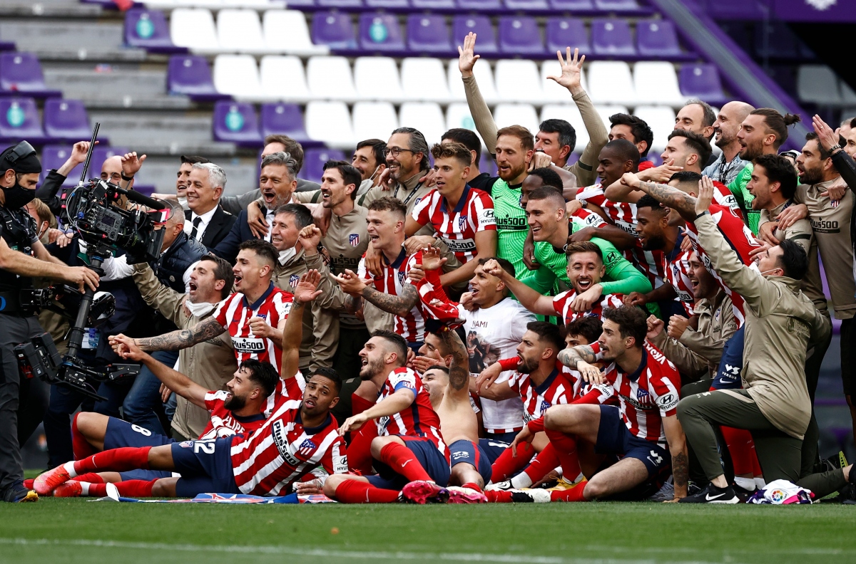 Những diễn biến "điên rồ" đưa Atletico Madrid lên ngôi vô địch La Liga